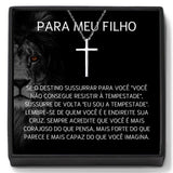 PARA MEU FILHO - COLAR EM CRUZ™