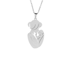 COLAR MAMÃE E BEBÊ PERSONALIZADO - loja dália