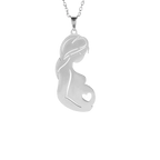 COLAR MAMÃE E BEBÊ PERSONALIZADO - loja dália