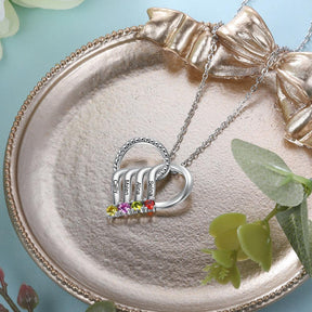 COLAR CORAÇÃO DE MÃE - Personalizado - loja dália
