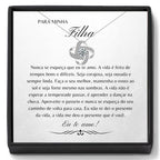 PARA MINHA FILHA - COLAR PRECIOSA EM PRATA - loja dália