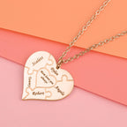 Colar da Família - Quebra-Cabeça Personalizável - loja dália